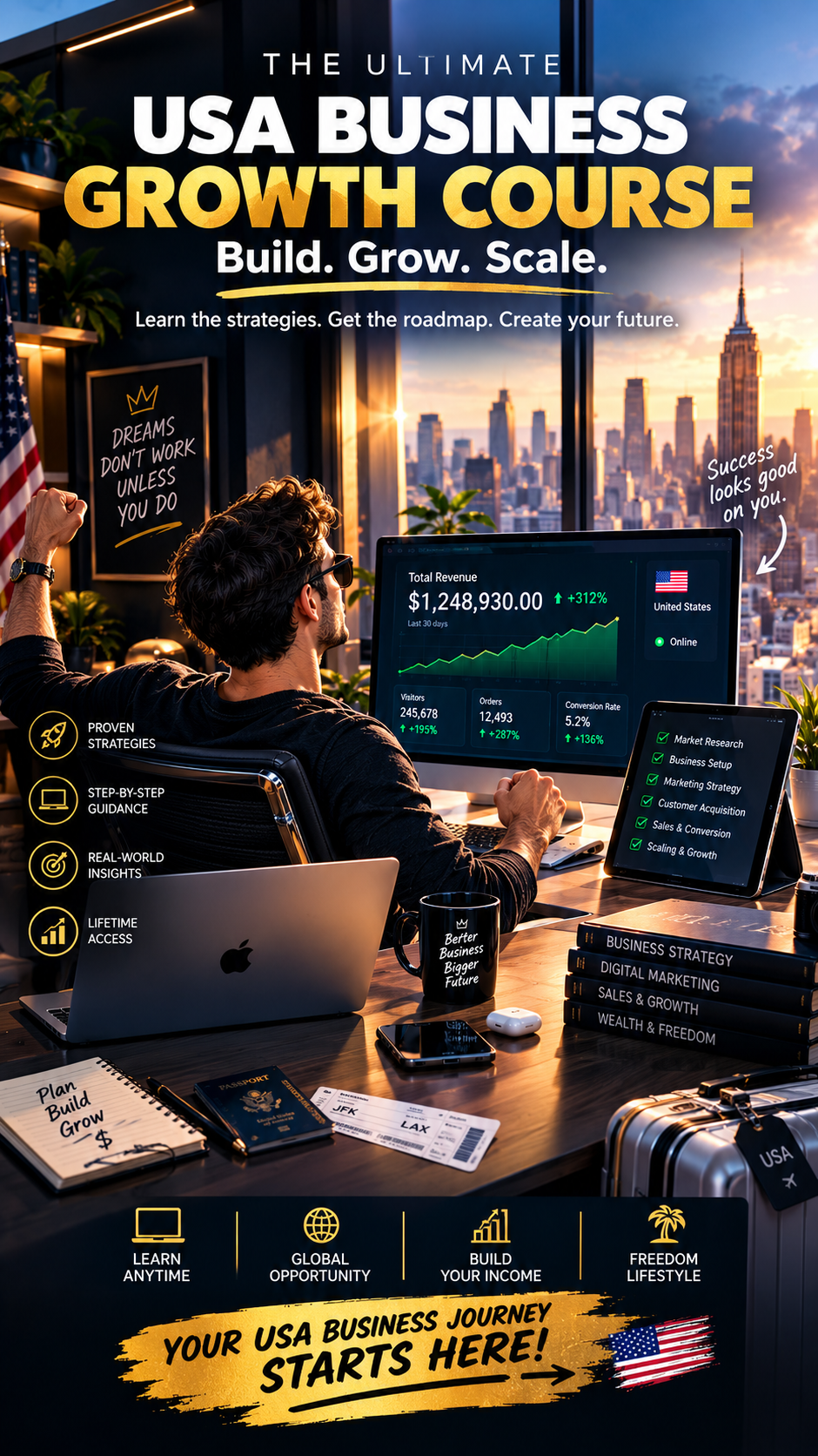 The Ultimate USA Business Growth Course
